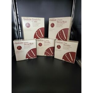 5 Blades for the Sunbeam Vista Food‎ Processor 84071 NIB